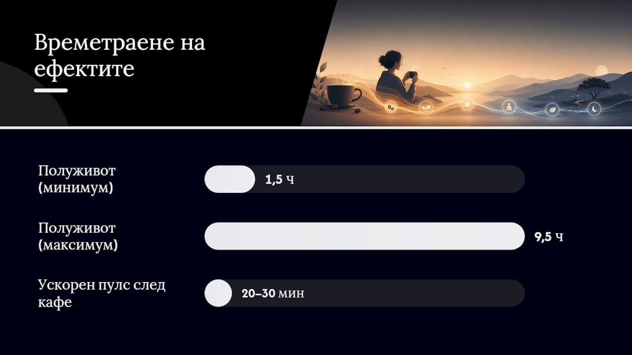 Как кофеинът предизвиква усещане за треперене