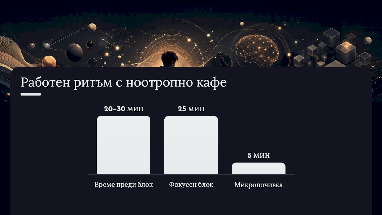 Pomodoro метод с кафе и почивки