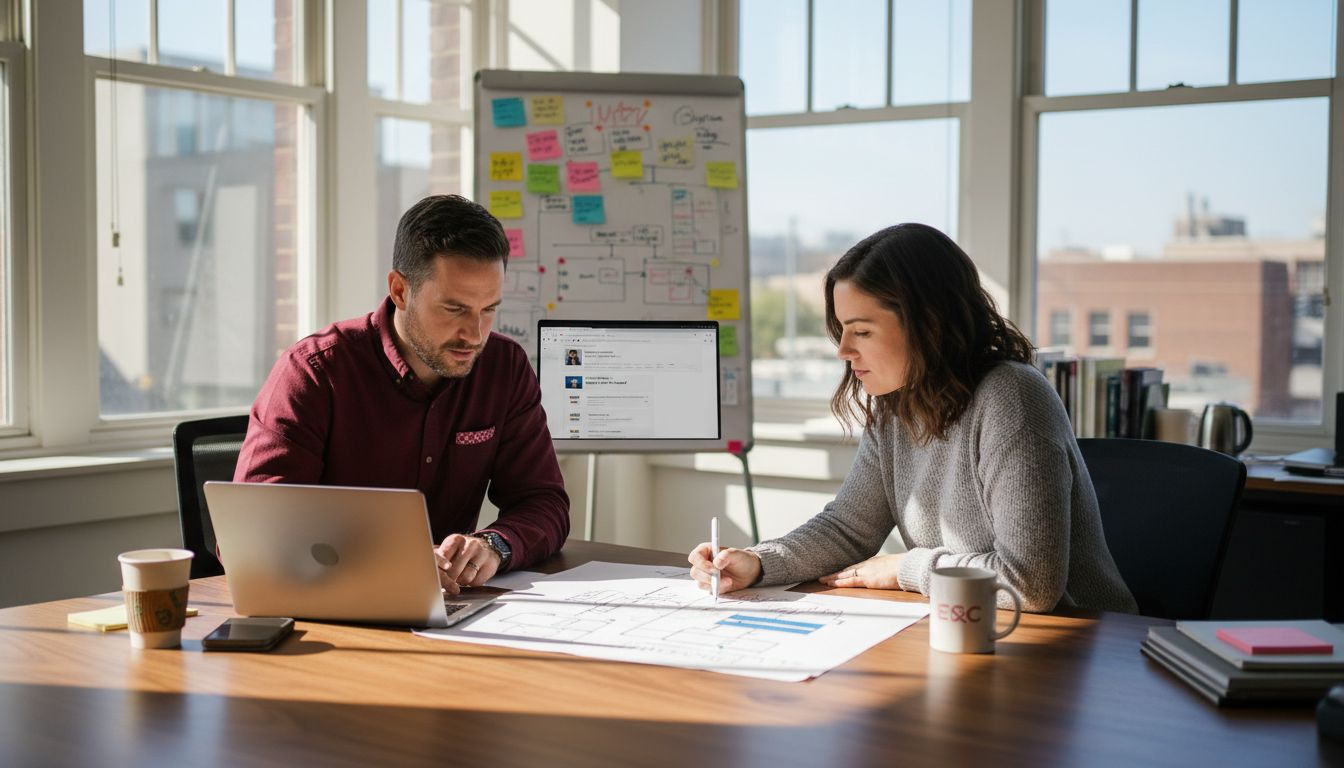 Ecommerce managers plan custom web application