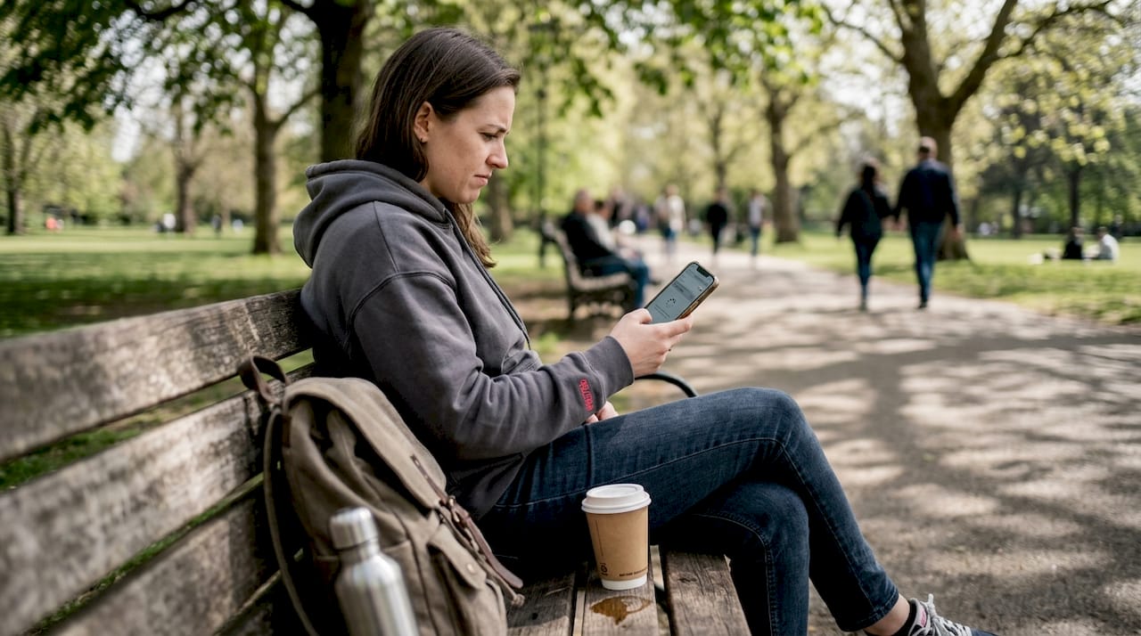 Shopper abandons slow mobile ecommerce checkout