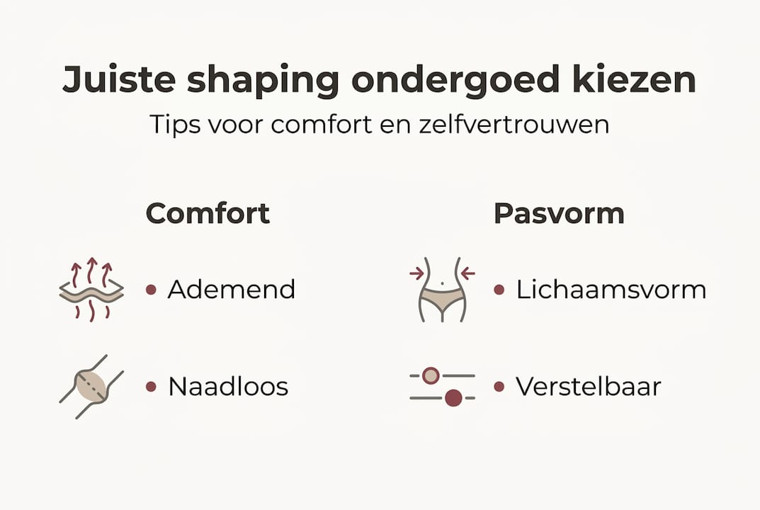 Infographic: handige tips voor het dragen van corrigerend ondergoed