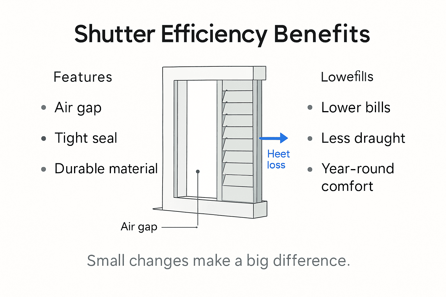 Shutter Efficiency Energy Efficient Shutters: Enhancing UK Home Comfort | Shutter World
