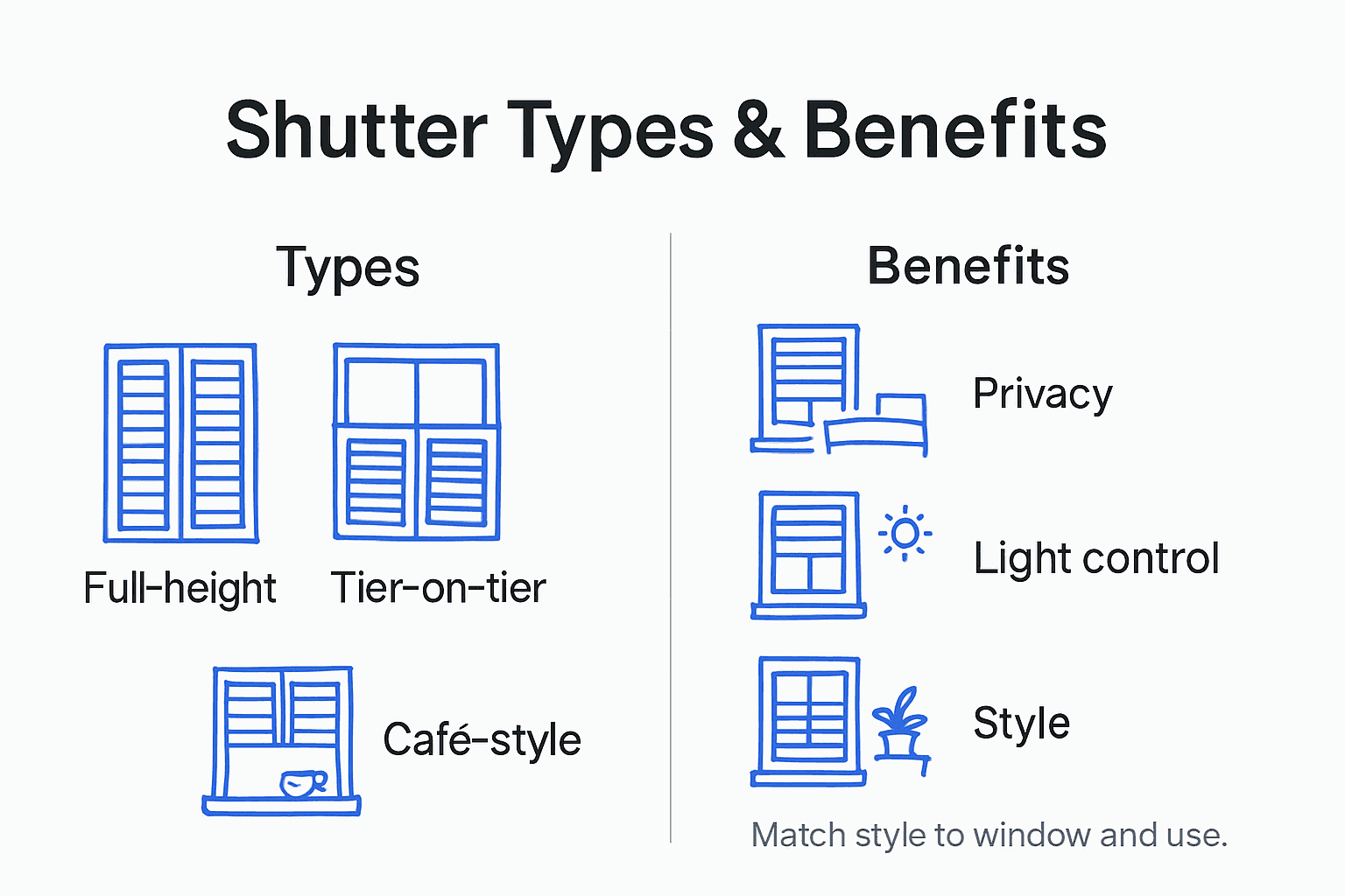Shutter Triangle Vs Shutterbox Design Considerations Shutters: Achieving Style and Utility | Shutter World
