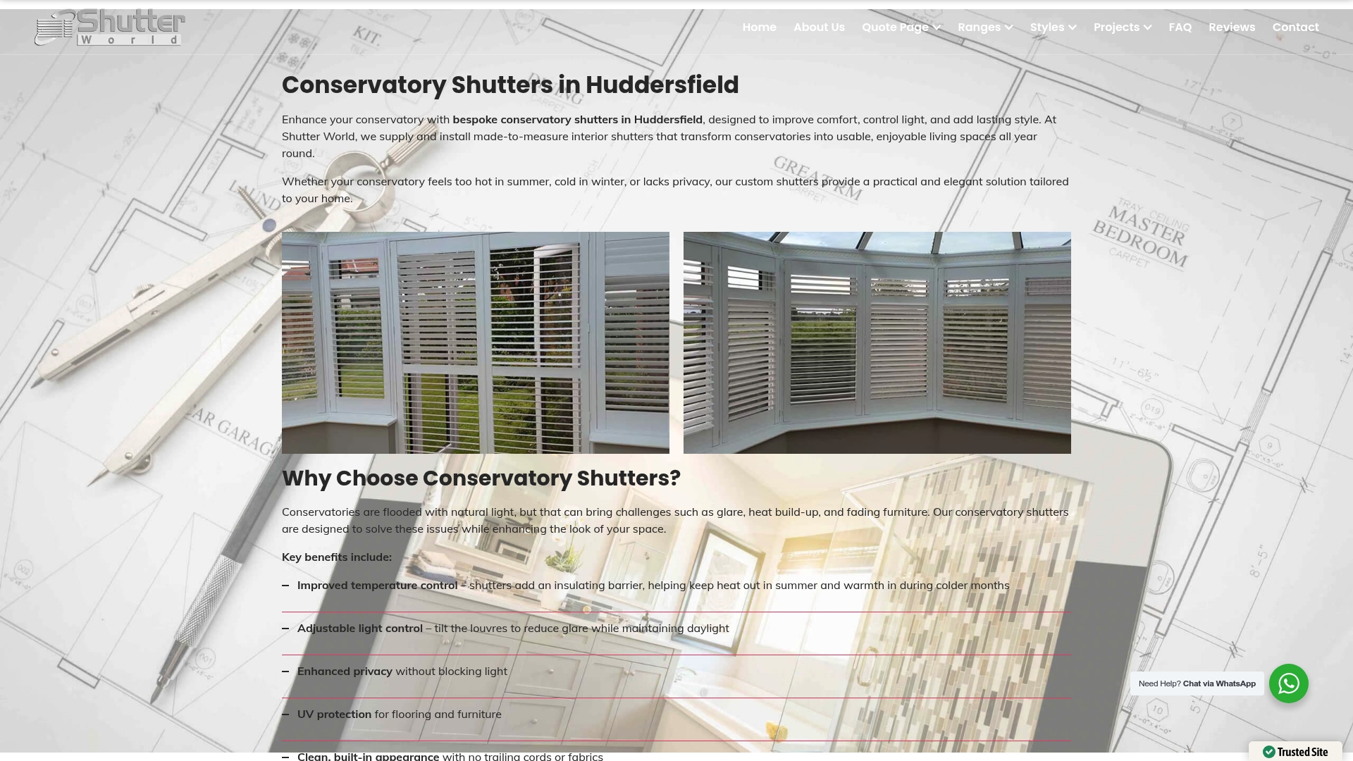 https://shutterworld.co.uk/location/conservatory-shutters-huddersfield/