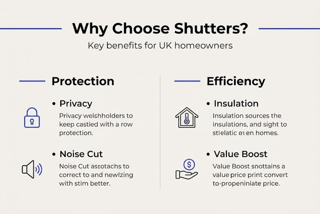 Infographic shows privacy, insulation, value, and noise benefits