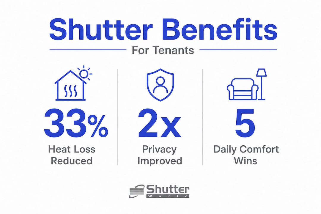 Shutter For Rent Word Shutter benefits for tenants: Improve comfort and privacy