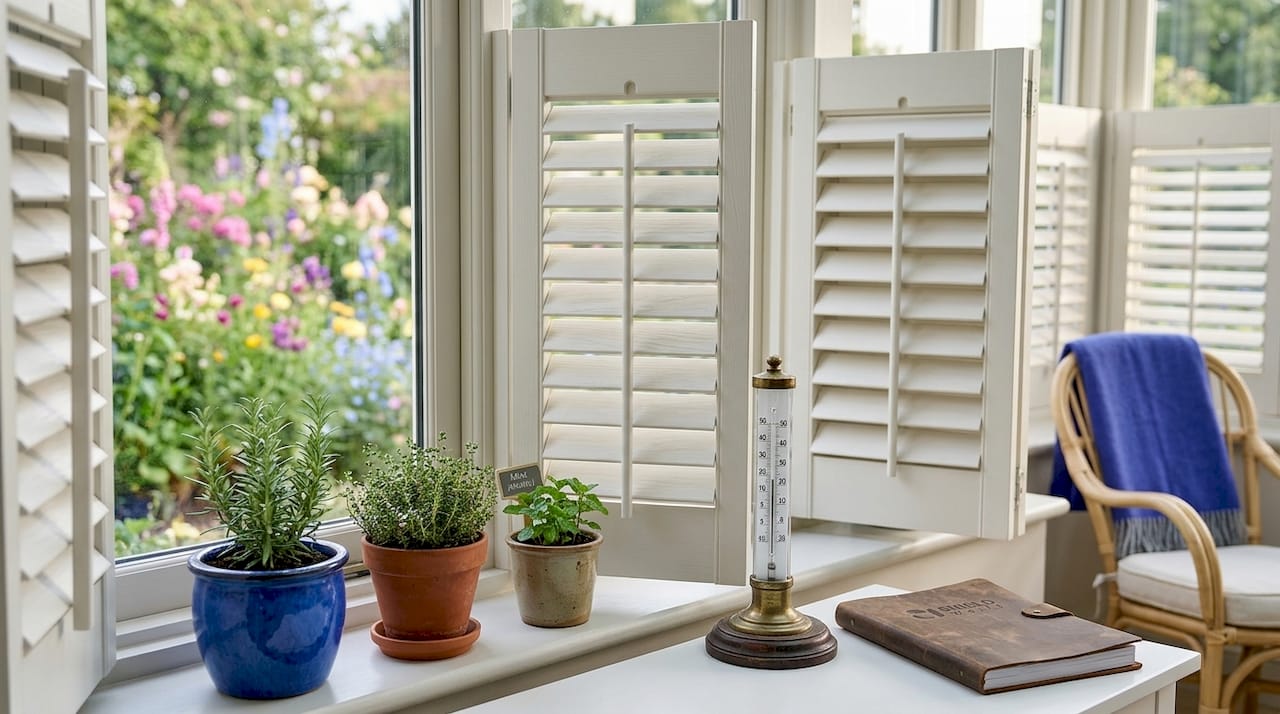Shutters and room temperature