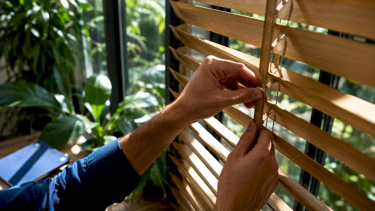 How shutters control glare