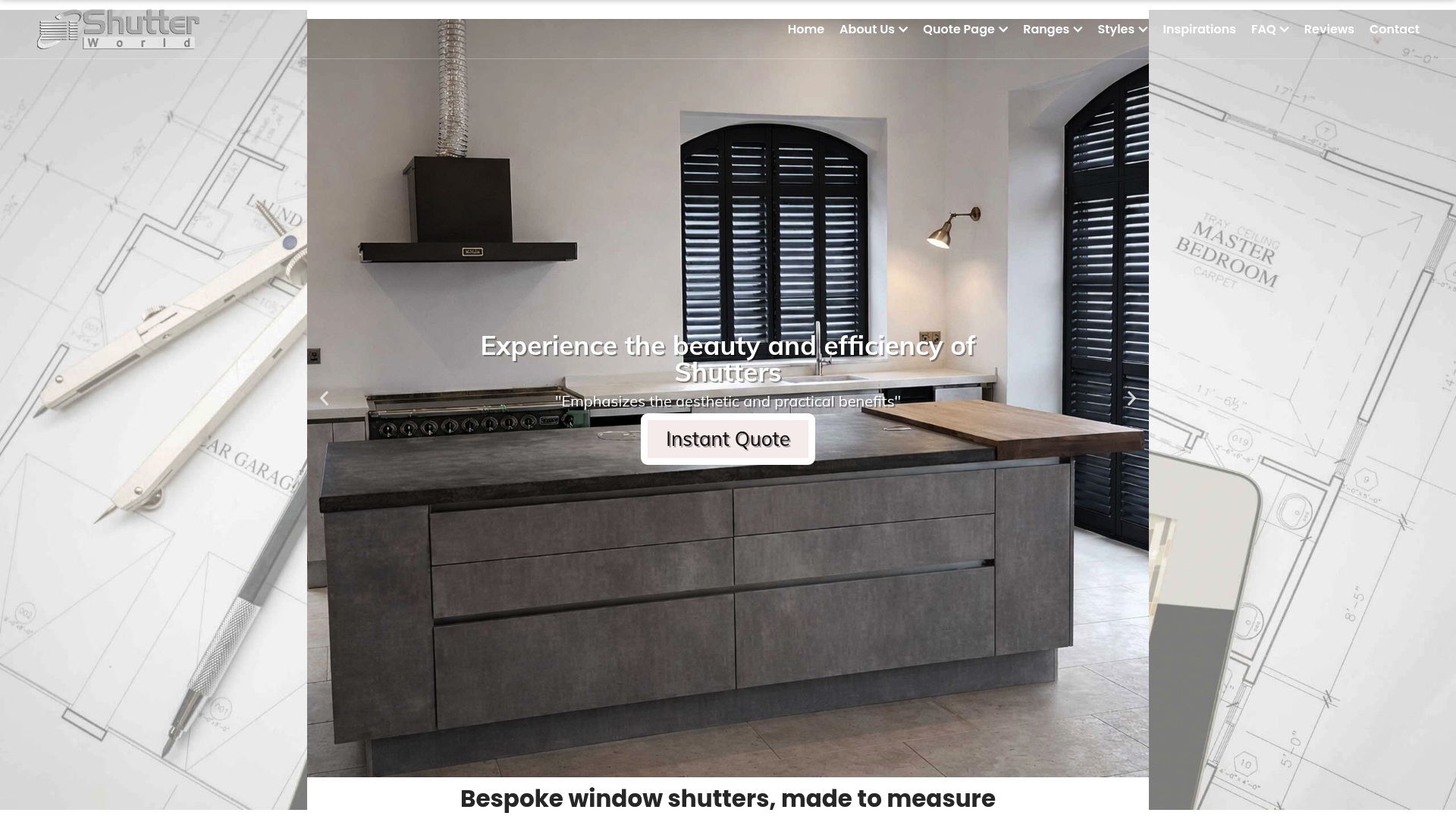 Bay window shutters West Yorkshire https://shutterworld.co.uk