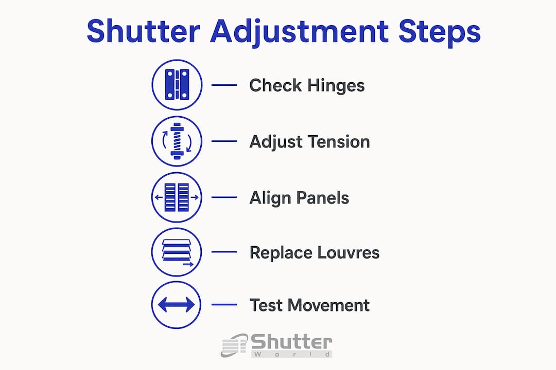 Shutter louver adjustments: your DIY guide
