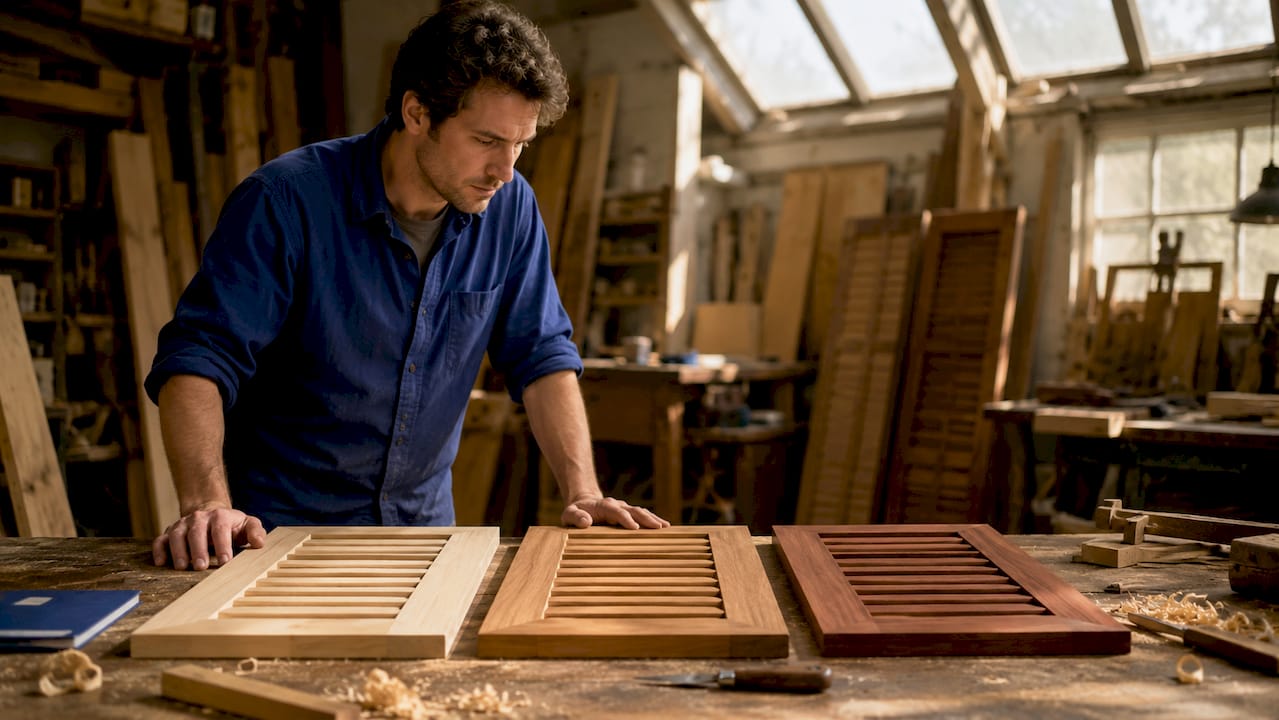 how to choose shutter wood How to choose shutter wood