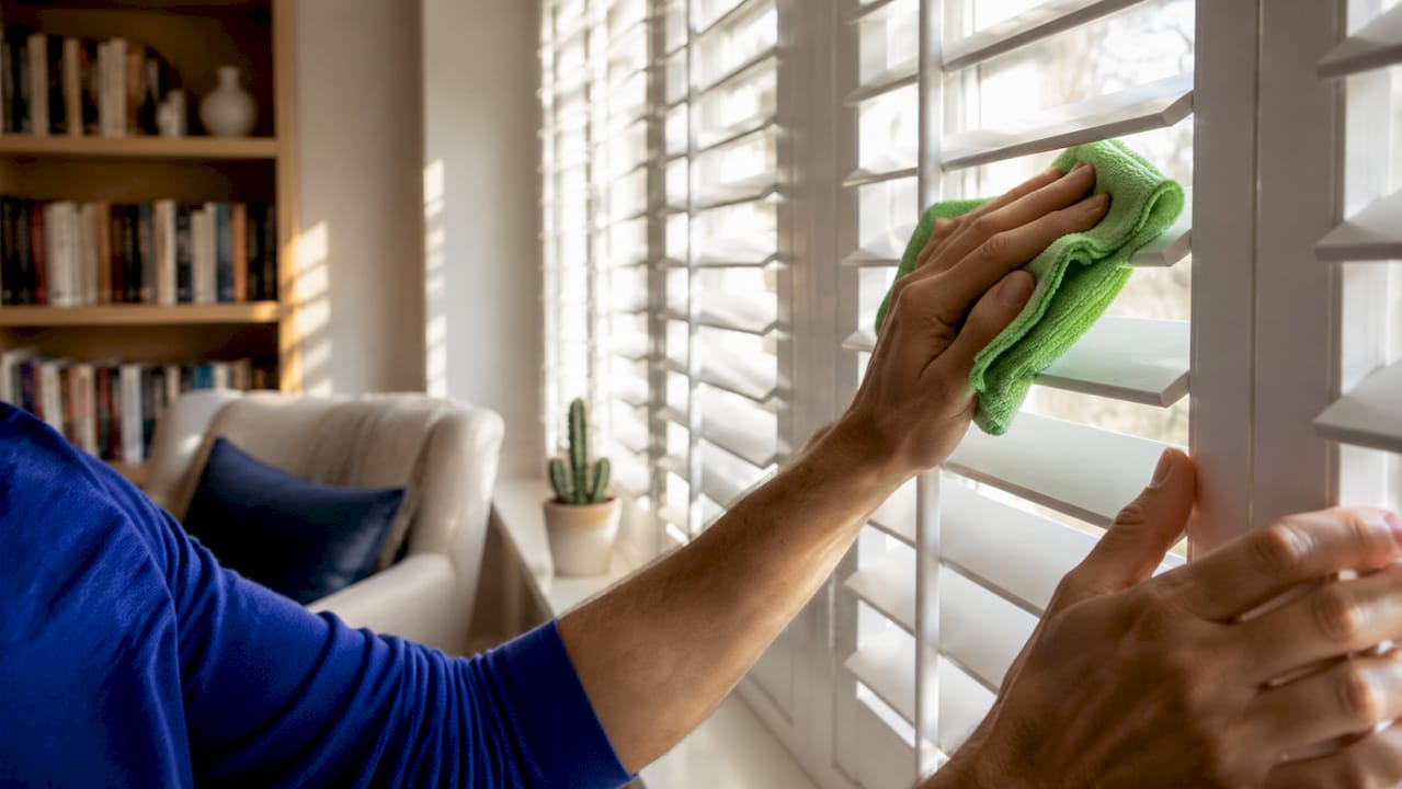 Shutters helping with allergies