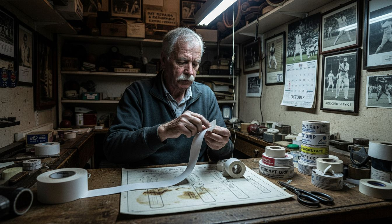 Selecting materials and tools for bat grip