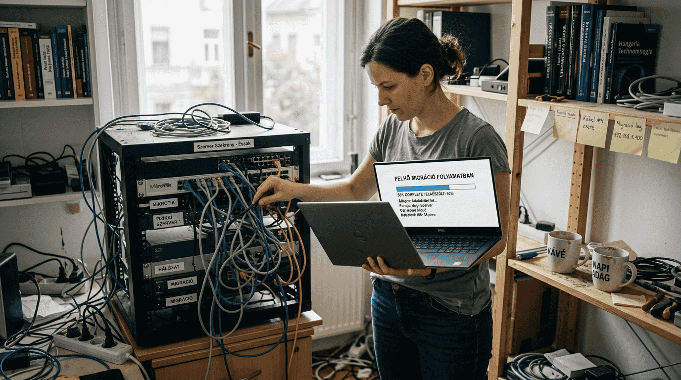 Hogyan zajlik a kisvállalkozások felhőbe költözése Magyarországon