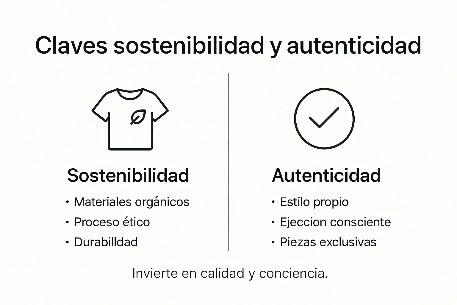 Infografía: claves para entender la sostenibilidad y la autenticidad en la moda de alta gama