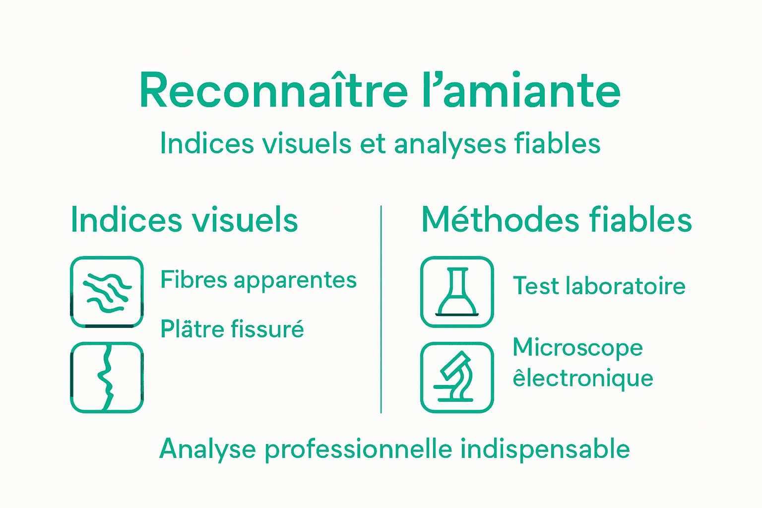 Tout savoir sur la détection et la prévention des risques liés à l’amiante : l’essentiel en infographie