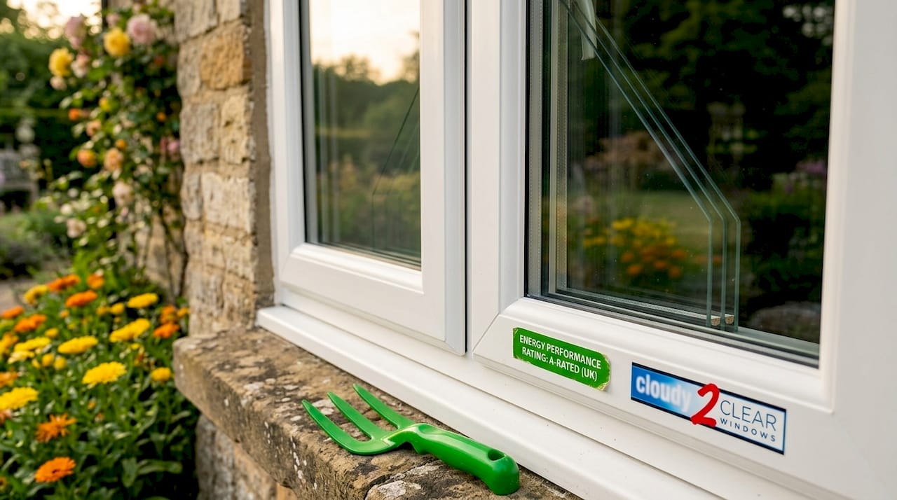 Comparison of double and triple glazing window panes