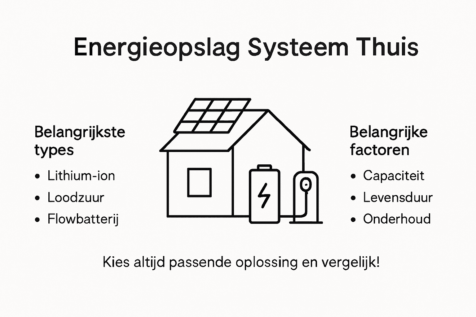 Infographic: een helder overzicht van energieopslagsystemen