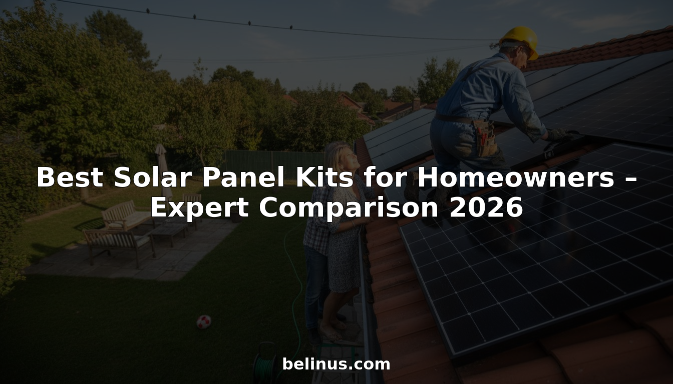 Homeowner couple observes solar panel installation