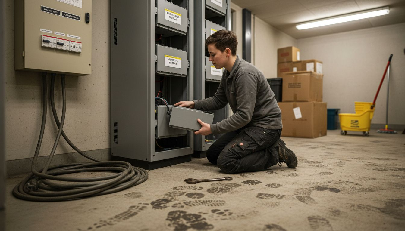 Een monteur komt bij je thuis om het accupack te vervangen.