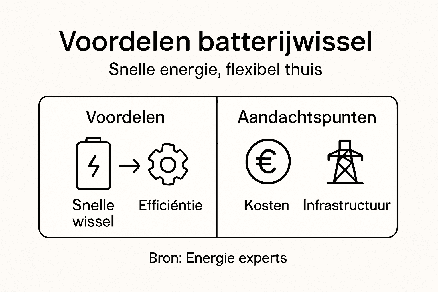 Infographic: de voordelen van zelf thuis je batterijen wisselen