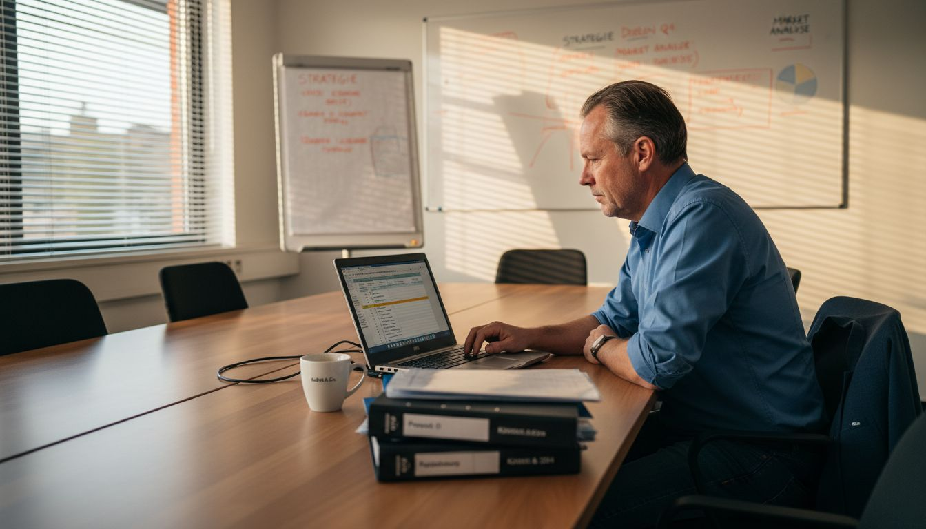 Man verdiept zich in financieringspapieren voor duurzame energieprojecten