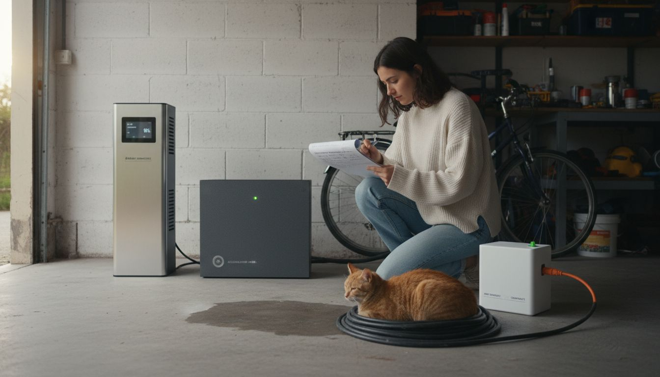 Tour d’horizon des trois principaux types de batteries pour la maison