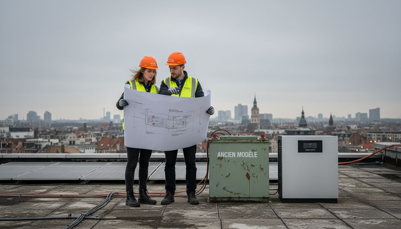 Des ingénieurs analysent et évaluent différents systèmes de stockage par batterie afin de déterminer lequel répond le mieux aux besoins en énergie.