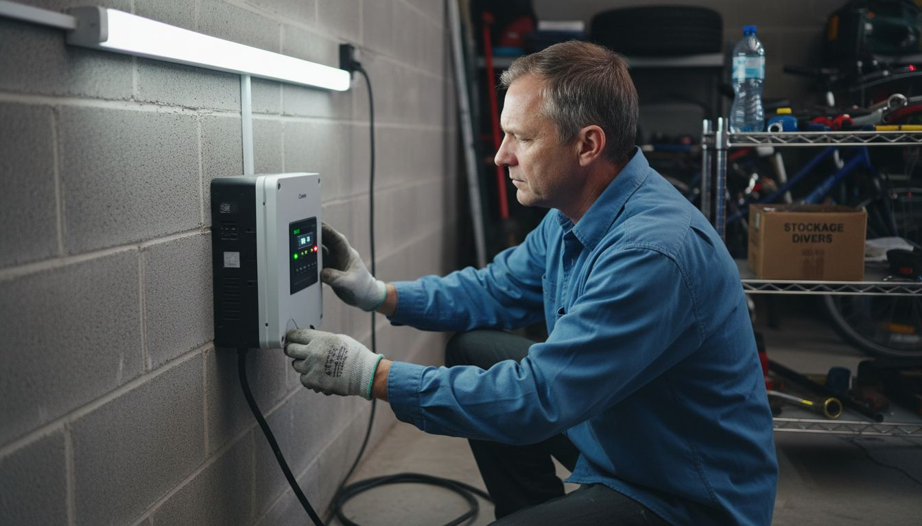 Contrôle de l’onduleur solaire réalisé par un professionnel qualifié