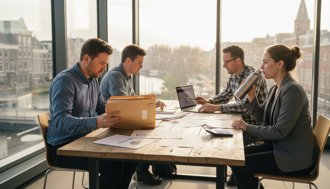 Ingenieurs overleggen over manieren om de kosten van batterijen te verlagen.