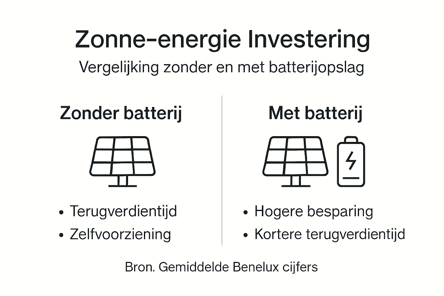 Infographic: Hoe snel verdien je zonnepanelen terug en wat levert het op?