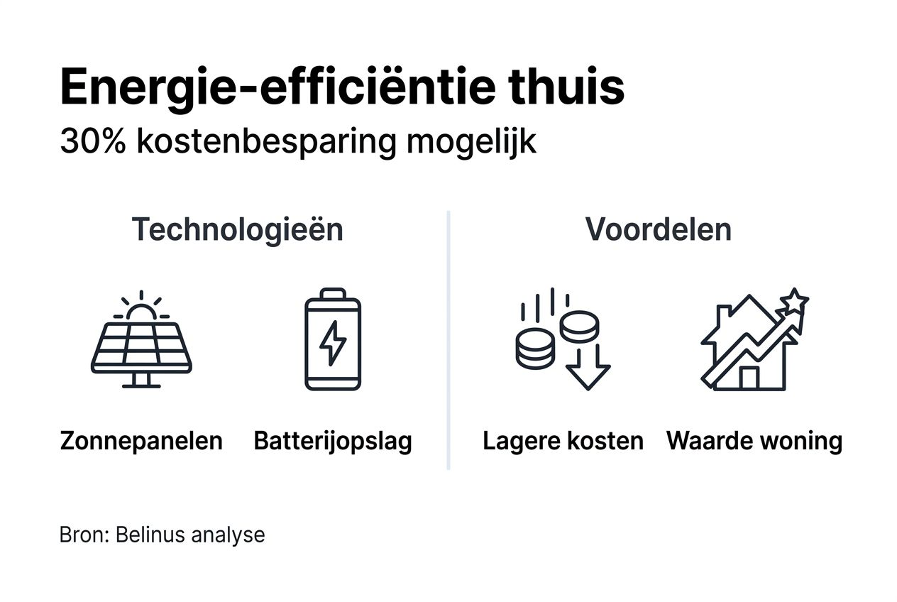 In één oogopslag: deze infographic laat zien hoe energiezuinig werken je portemonnee ten goede komt.