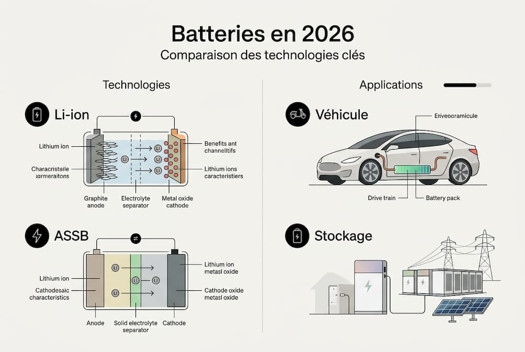 Découvrez notre infographie pour tout comprendre sur les différents types de batteries et leurs applications au quotidien.