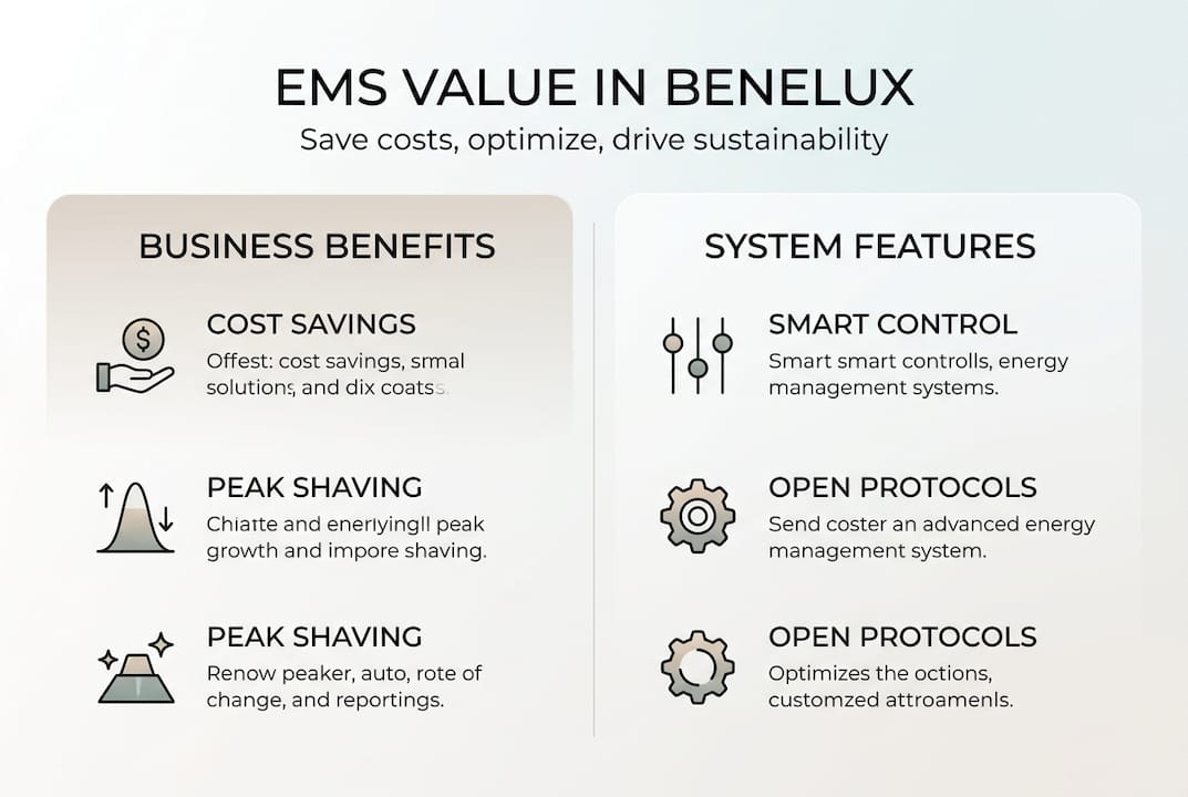 Infographic EMS value for Benelux businesses