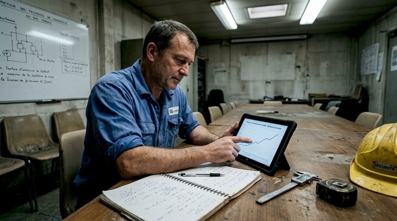 Responsable suivant de près l’évolution de la courbe d’amortissement liée à l’automatisation