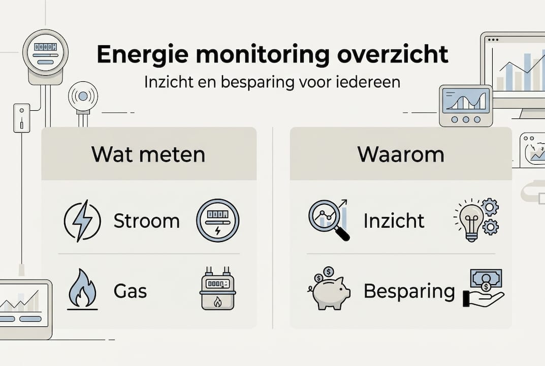 Infographic: de belangrijkste inzichten voor energiemonitoring