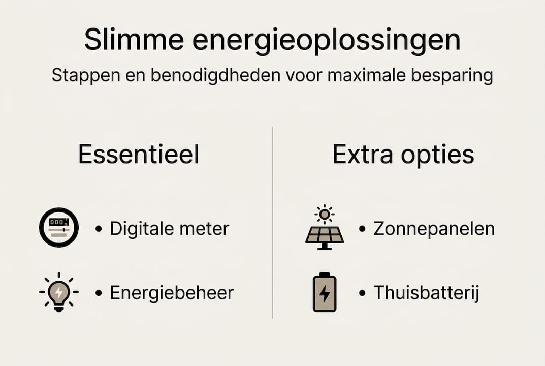 Slimme energieoplossingen in beeld: een handig overzicht