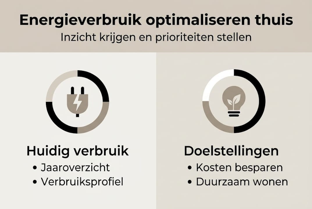 Overzicht: Slim omgaan met energie in huis