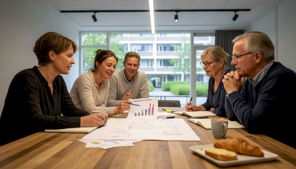 Bewonersbijeenkomst over energiebesparende initiatieven binnen de VvE