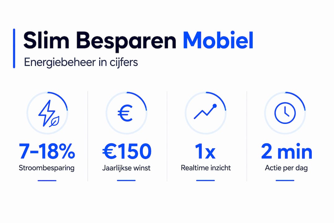 Infographic: cijfers en inzichten over besparen op mobiel energieverbruik