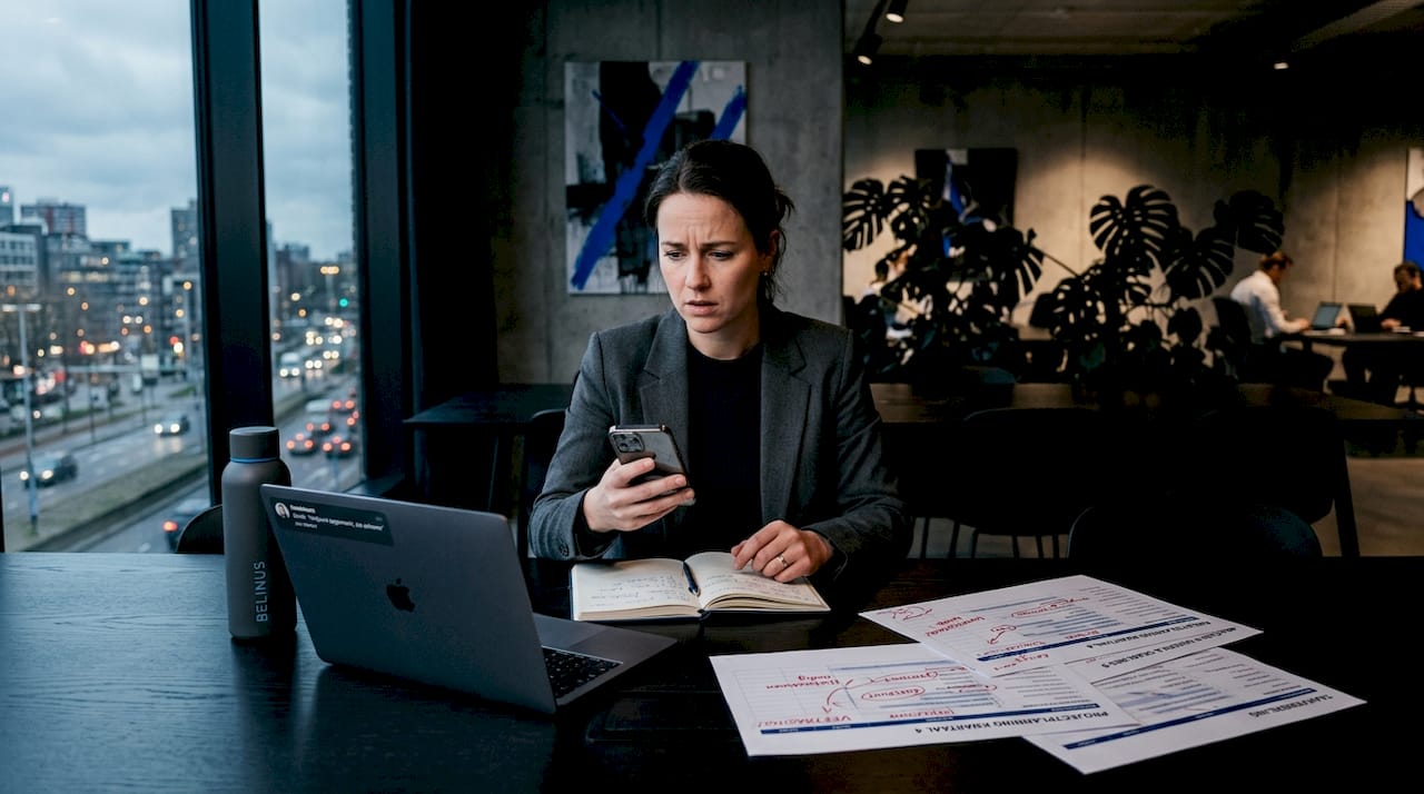 Projectmanager neemt planning onder de loep bij netcongestie