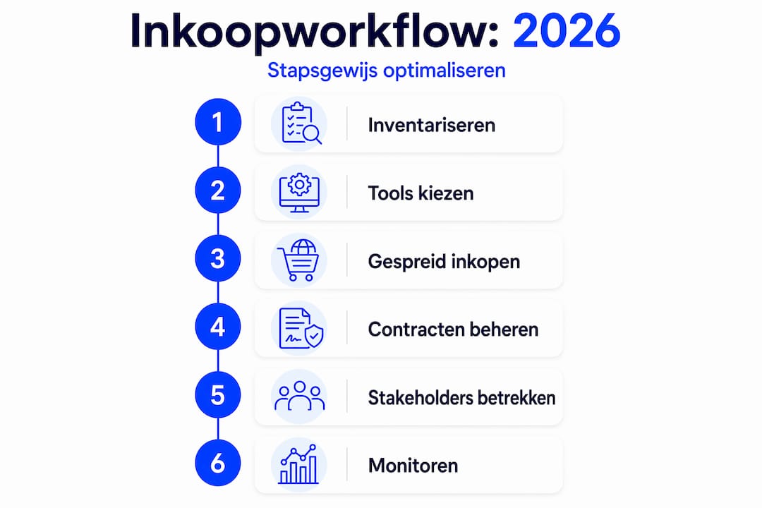 Overzicht: Het energie-inkoopproces stap voor stap uitgelegd