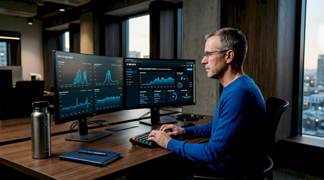 Energy manager monitoring system platform