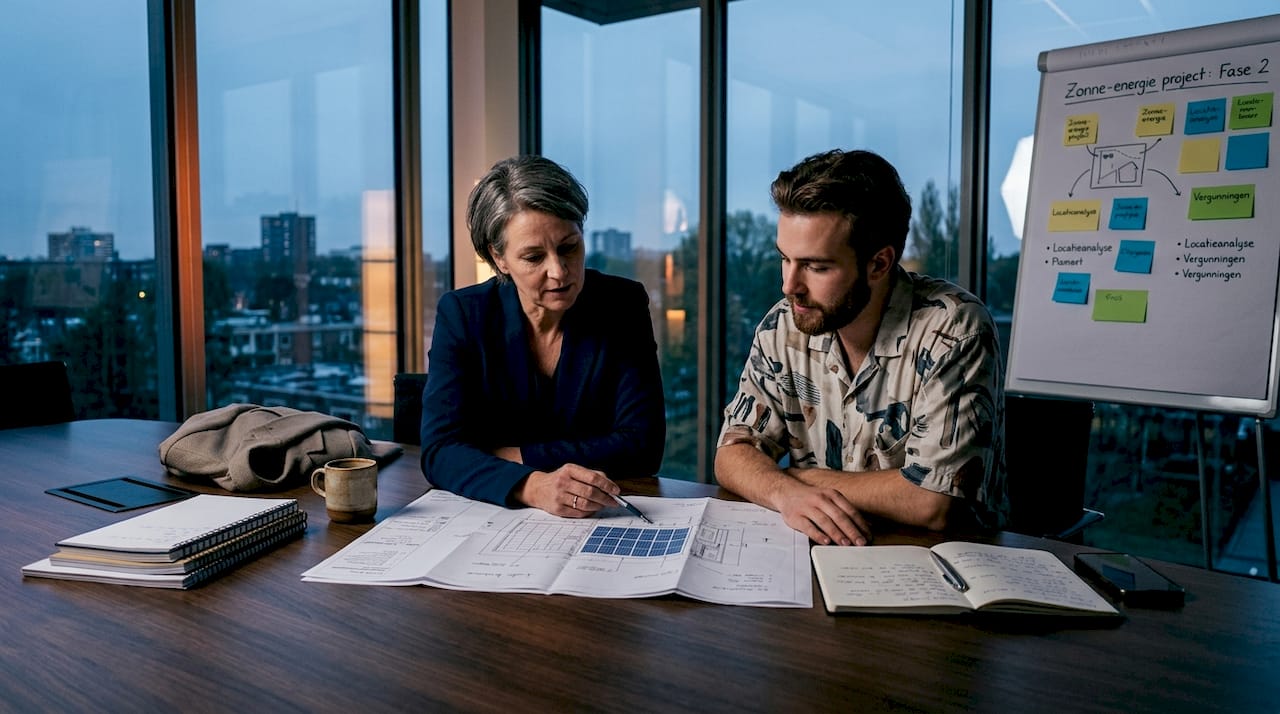 Inspirerende vergaderruimte met vakexperts en ruimte voor innovatieve ideeën