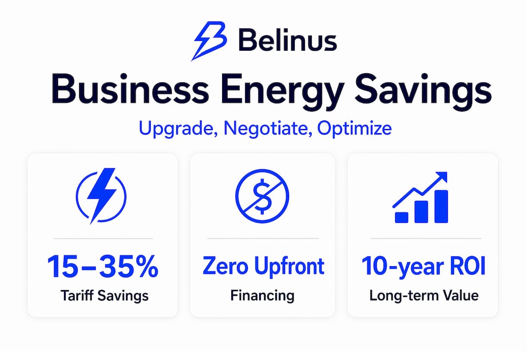 Infographic showing energy upgrade savings statistics