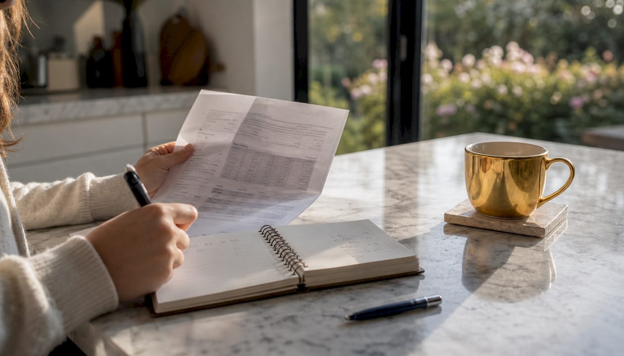Met de hand het energieverbruik en de bijbehorende kosten bijhouden