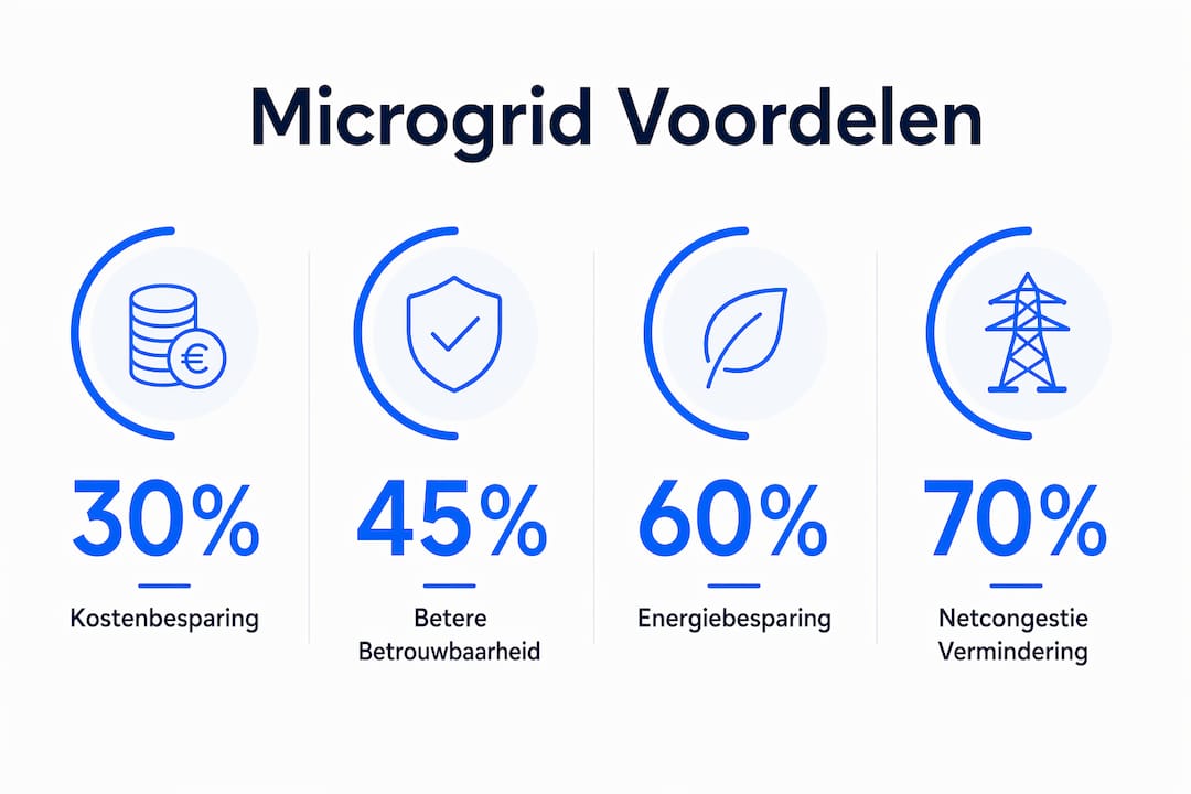 Overzicht: De grootste voordelen van microgrids voor het bedrijfsleven