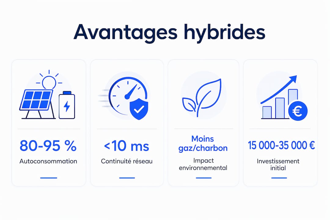Découvrez en un coup d'œil les principaux atouts des solutions hybrides à l’horizon 2026 grâce à notre infographie.