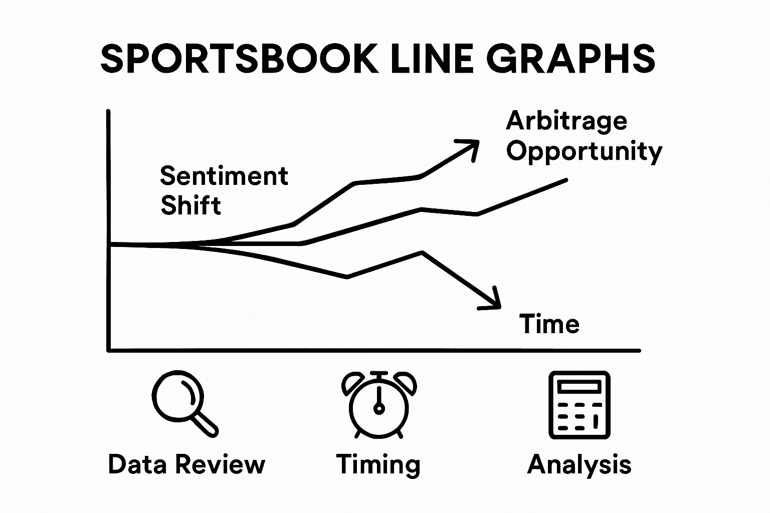 Infographic of market movement shifts and signals