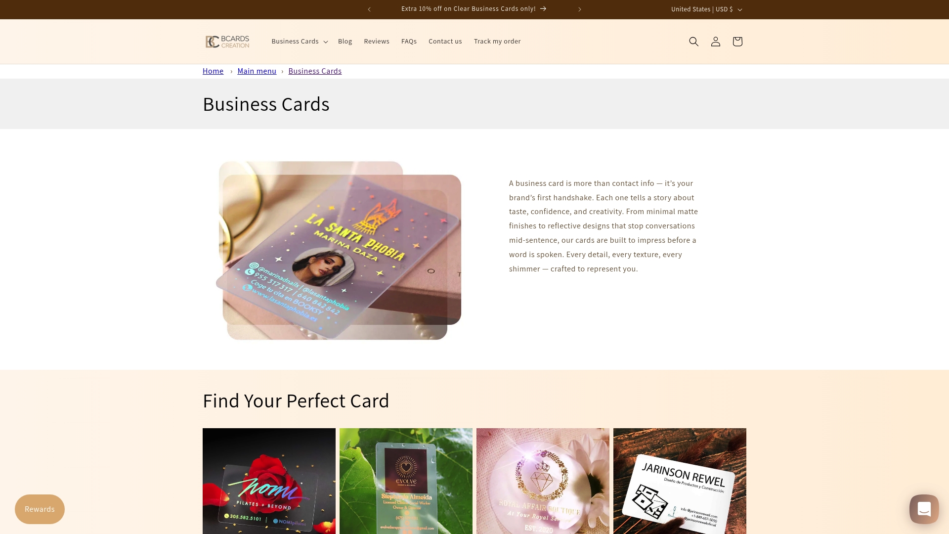 https://bcardscreation.com/collections/business-cards